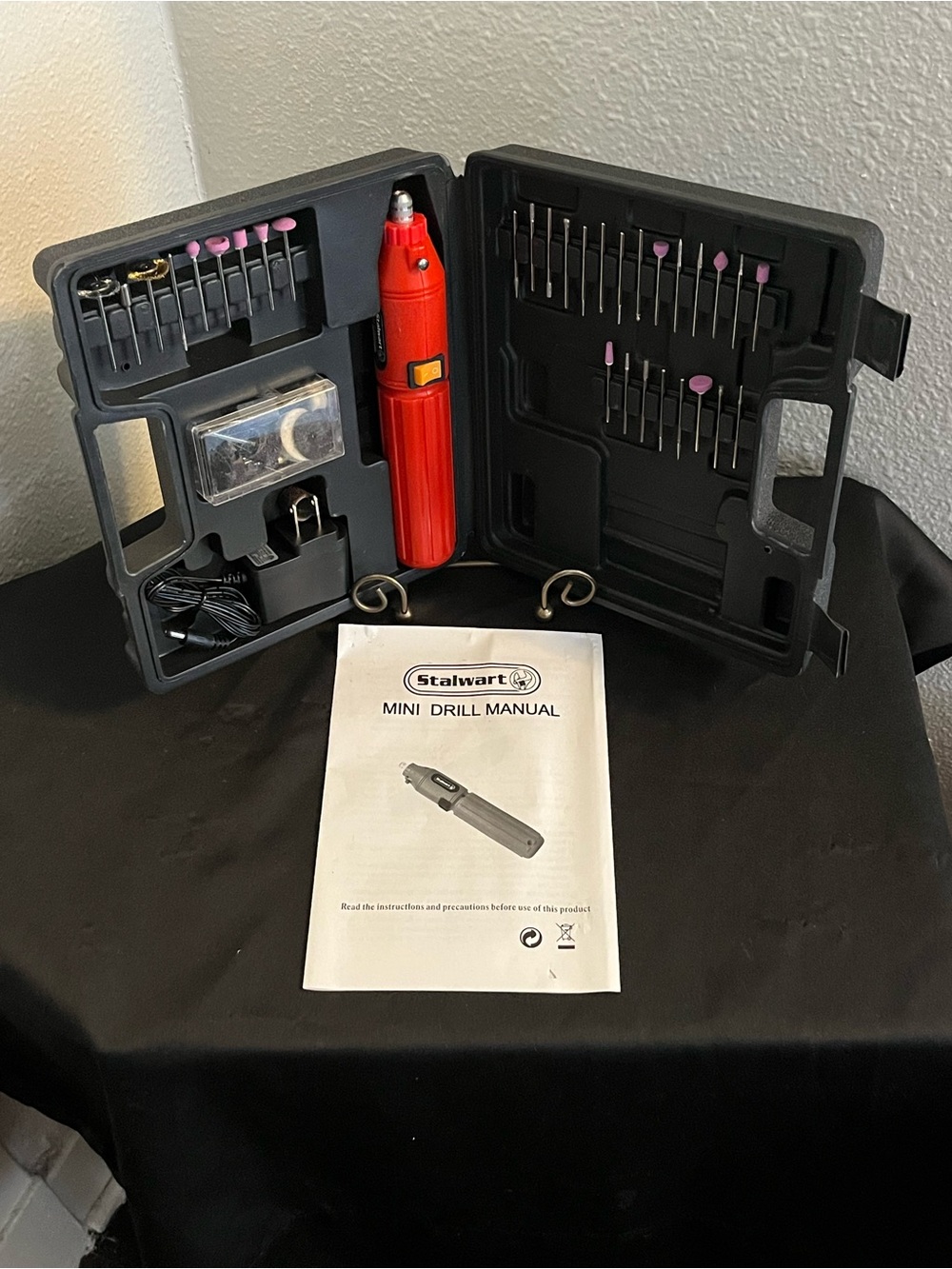 Stalwart Cordless Rotary Tool Set 60 Piece 3.6V